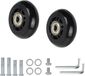 Markenlos Reparatieset voor kofferwielen - Vervangwielen - 60 x 24 mm