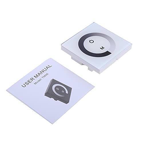 Niiyen LED Light Strip Dimmer - Enkele Kleur Touch Panel Dimmer - 12V-24V (wit)