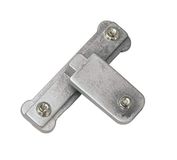 GARDINIA dwarsadapter voor universele steun, voor gordijnroedes met binnenroede I Ø 16, Ø 20 en Ø 25 mm en binnenroede II Ø 20 mm, aluminium