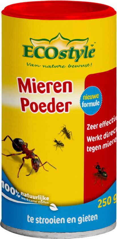 ECOstyle MierenPoeder - 250 g - Tegen Mieren - Strooien & Gieten