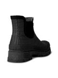 Woden Enkel Laarzen Liv Croco Waterproof Zwart