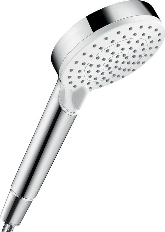 Hansgrohe Crometta Vario Hand Shower - White/Chrome - 2 Jets - 10cm