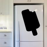 Ambiance Sticker Schoolbord muursticker - uitwisbare zelfklevende muurstickers - IJsjes - 65x45cm