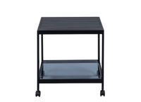 M2 Kollektion TAGO Salontafel, metaal, zwart, 50 x 50 x 50 cm
