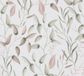 A.S. Création DELICATE BLADPATROON BEHANG | Elegant - roze groen crème