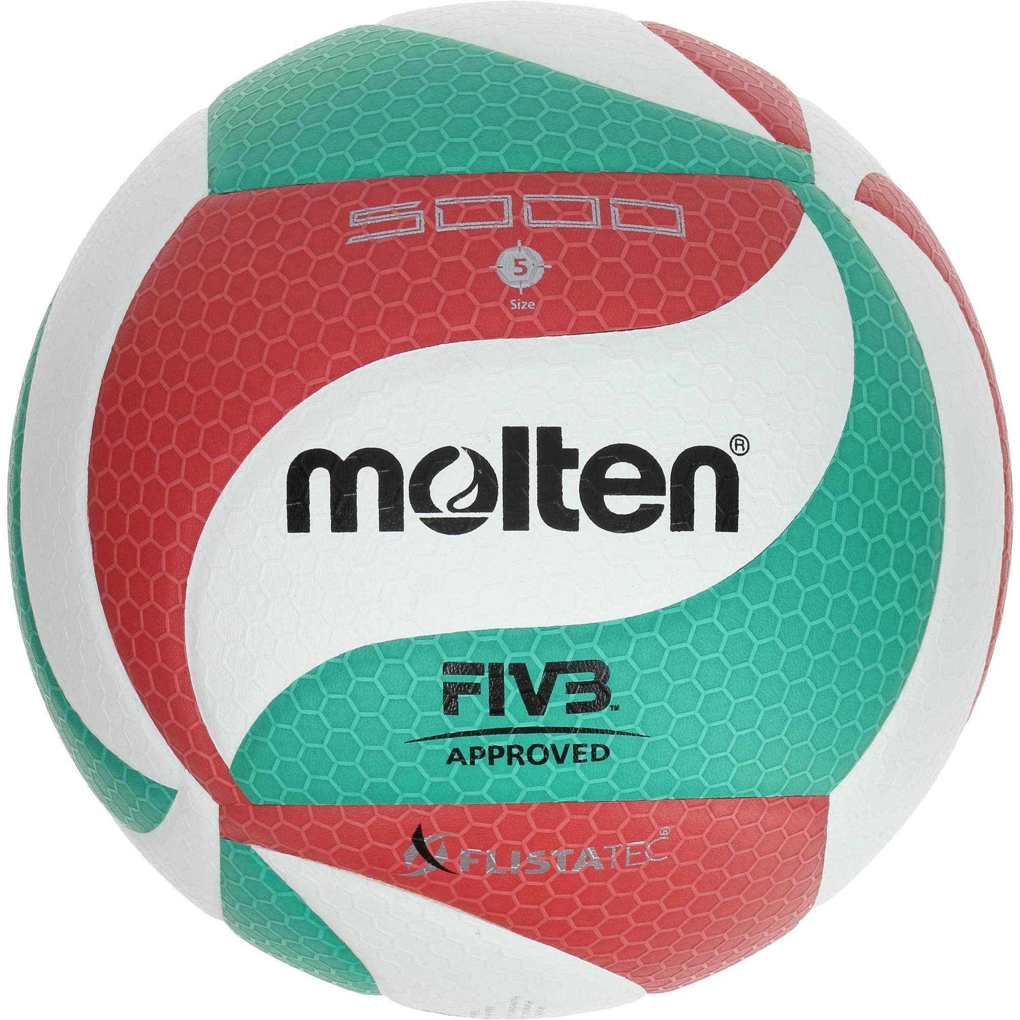 Molten Volleybal V 5 M 5000 groenrood