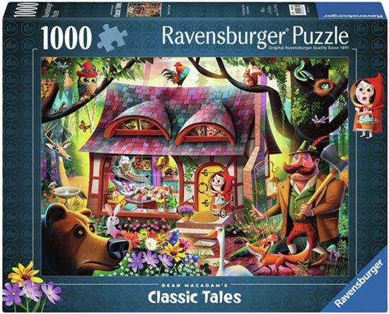 Ravensburger Roodkapje en de wolf Legpuzzel - 1000 stukjes