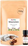 Berivita Nederlandse Bereidingsapotheek bv. Wasnoten 750gr met 10ml Dennen Geurolie en Waszakje - Natuurlijk Wassen