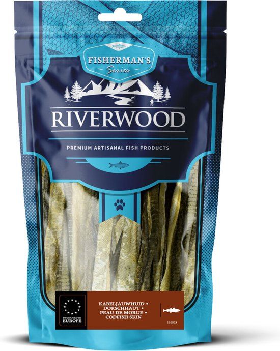 Riverwood Kabeljauwhuiden 18-22 cm 200 gr