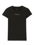 Armani Exchange T-shirt à manches courtes Milano New York avec logo sur le devant, noir, taille L