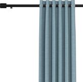 Noswo Gordijnroede - Uitschuifbaar - 40 tot 366 cm - Zwart