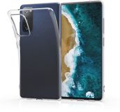 kwmobile telefoonhoesje geschikt voor Samsung Galaxy S20 FE - Transparant TPU Back Cover