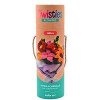 ENJOYART Hélia-boeket van chenilledraad, creatieve set Twisties Flowers