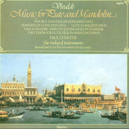 Vivaldi: Lute And Mandoline Concertos - Paul O'Dette, The Parley Of Instruments, Roy Goodman (CD)