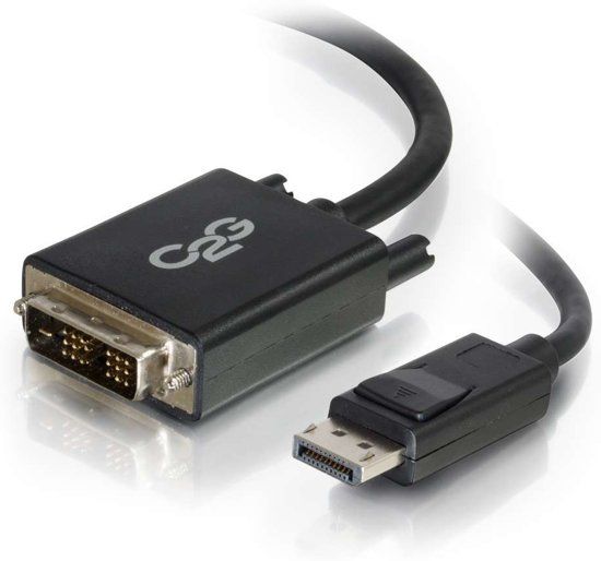 C2G 2m DisplayPort naar DVI-D Adapterkabel - Zwart