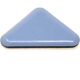 Adsamm PTFE-50-SA-GR-353545-100 PTFE-glijders 35 x 35 x 45 mm, 100 stuks, grijs/blauw
