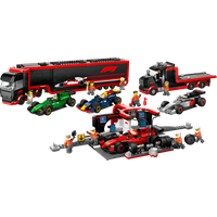 LEGO City F1 set 60445 + 60493 + 60443