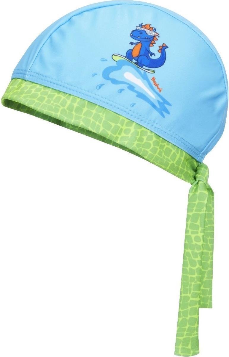 Playshoes Badmuts Dino Jongens Polyester Blauw/groen 51 Cm