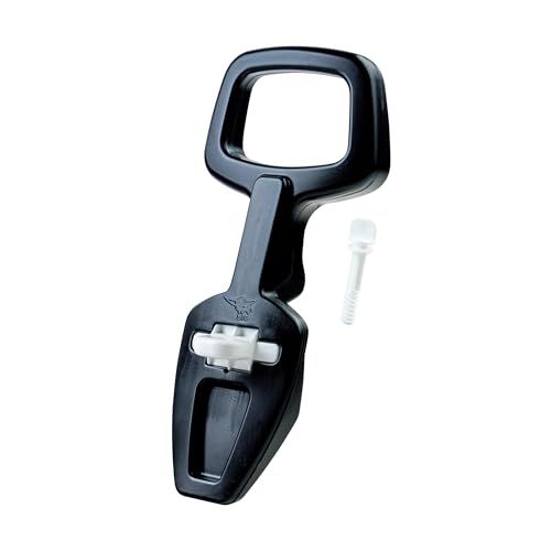 BIG 800056445 - Bobby Car Walker 2-in-1 accessoires, loophulp en rugleuning, Zwart