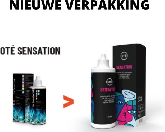 Oté Sensation All-in-one 3x 360ml - lenzenvloeistof - Multipack