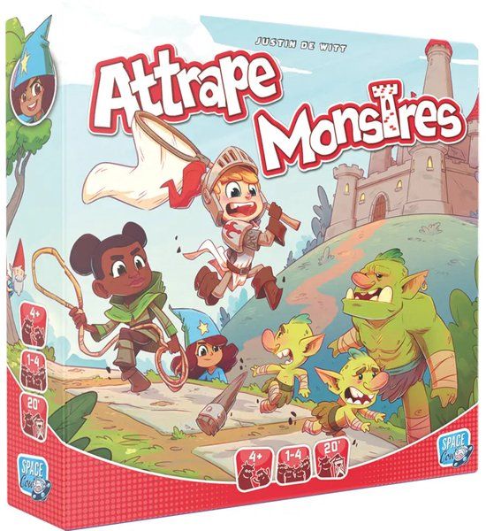 Merkloos Asmodee Attrape Monstres Bordspel