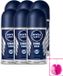 Nivea Men Cool Kick Déodorant Roll-on Antitranspirant 50 ml - 6 pièces