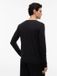 Tommy Hilfiger Chemise à manches longues Premium Essential pour homme Noir Coton Stretch Taille S