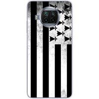 Xiaomi Mi 10T Lite Siliconen hoesje compatibel met de vlag van Bretagne