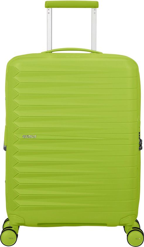 American Tourister Fastforward spinner handbagage koffer 44 liter Neon Lime