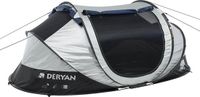 Deryan Cocoon Pop Up Tent - 2000MM - UV 50+ - 2 pers. - Zilver/Zwart