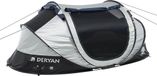 Deryan Cocoon Pop Up Tent - 2000MM - UV 50+ - 2 pers. - Zilver/Zwart
