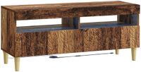 vidaXL TV-meubel Oud hout Bewerkt hout