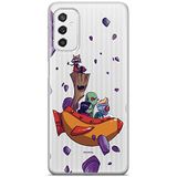 ERT GROUP mobiel telefoonhoesje voor Samsung M52 5G origineel en officieel erkend Marvel patroon Guardians of the Galaxy 010 aangepast aan de vorm van de mobiele telefoon, gedeeltelijk bedrukt
