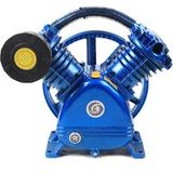 Compresseur d'air 5,5 CV - Tête de pompe à 2 cylindres - Pour compresseur d'air comprimé de type V - 850 tr/min - 4 kW - 21 CFM - 115 PSI