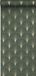 ESTAHome behang art deco motief donkergroen en goud - 53 cm x 10.05 m