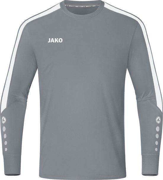 JAKO Keepershirt Power - Grijs - Maat L - Lange Mouw - Unisex