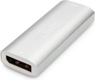 Digitus DS-55524 DisplayPort Adapter Zilver 4K UHD