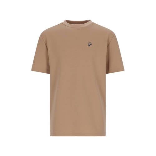 TYGO & vito NextGen T-shirt zand Beige Jongens Polyester Ronde hals Effen - maat 182-188