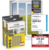 EASYmaxx Insect Protect Vliegenhorren voor ramen met magneetbevestiging
