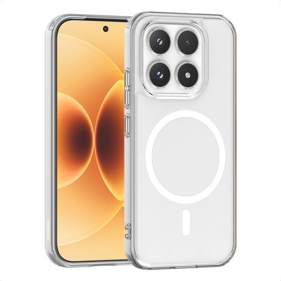 imoshion Hoesje - Geschikt voor Xiaomi 17 - Protective Backcover met Magnetische Ring - Transparant