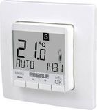 Eberle FIT 3Rw Kamerthermostaat Inbouw Dagprogramma Weekprogramma Verwarmen/koelen Zuiver wit