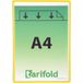 Tarifold Panneau de visualisation standard A4 - Djois