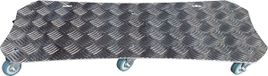 Louis Moulin base with special wheels, aluminium, 70 x 30 x 7.5 cm, 8078