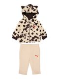 PUMA Set 'Minicats Imaginary Friend' donkerbruin / wolwit