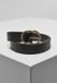 Urban Classics Small Ring Buckle Riem - Zwart/Goudkleurig