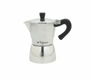 Tognana Porcellane Moka Express Koffiezetapparaat Zwart, Zilver Aluminium 1 kopje