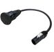 NWP NWP Adapter 0,5 m powerCON True1 stekker naar Schuko koppeling - 3x1,5 mm² - rubberen slang - NAC3MX-W