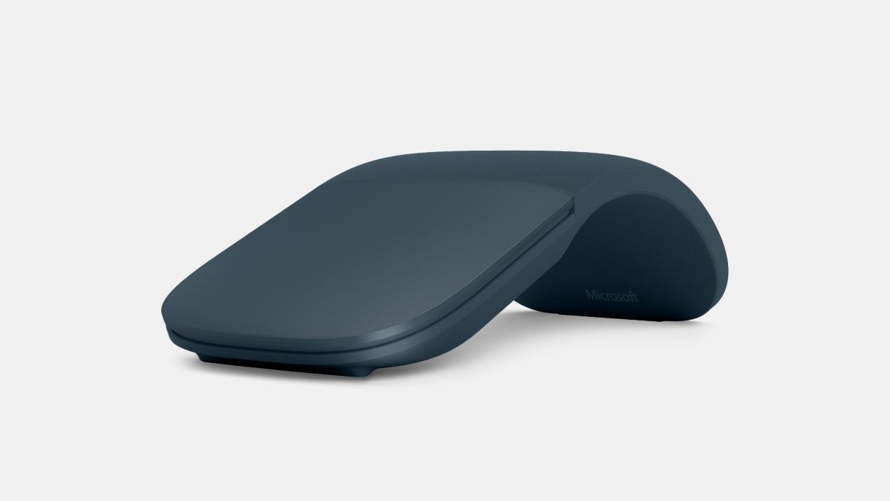 Microsoft Surface Arc Mouse - Bluetooth - Blauw