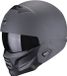 Scorpion Exo-Combat II Graphite Donkergrijs Jet Helmet - Helm