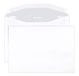 Clairefontaine 6982C - Doos met 500 witte enveloppen C5-162x229mm - Mechanische gegomde sluiting - 80g/m² - voor automatische vouw en insteekmachine